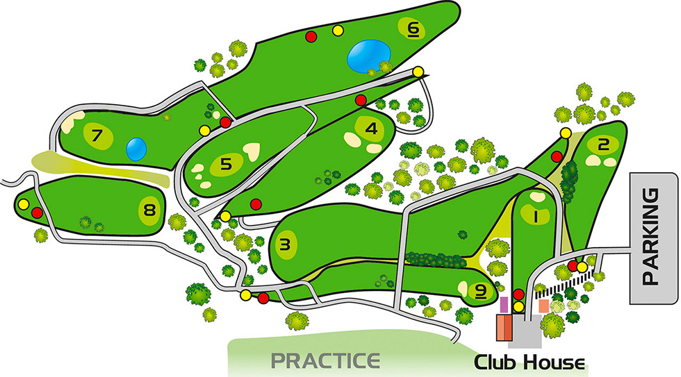 Parcours du Golf Côte Bleue