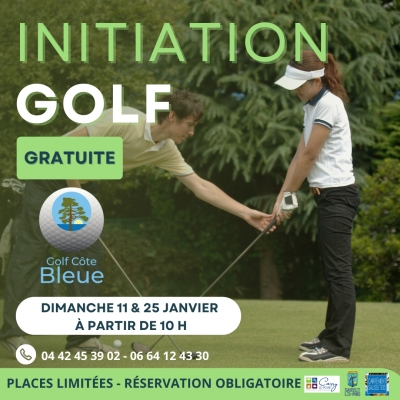11/01/2026 - Initiation Golf Gratuite - 11 et 25 Janvier