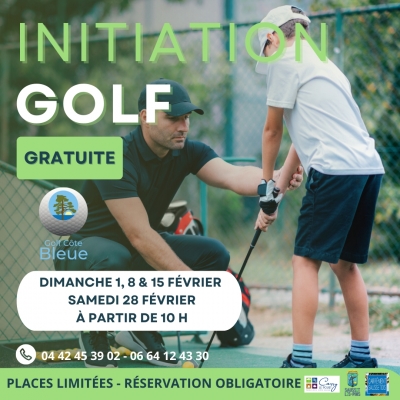 01/02/2026 - Initiation Golf Gratuite - FÉVRIER