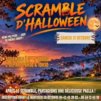 31/10/2026 - Scramble dHalloween  Samedi 31 octobre
