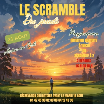 21/08/2025 - SCRAMBLE DU JEUDI SOIR