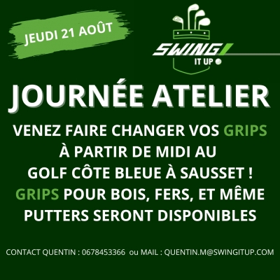 21/08/2025 - ATELIER : Offrez une nouvelle vie à vos clubs ce jeudi !