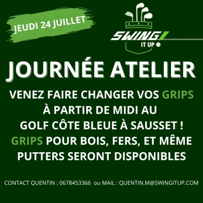 24/07/2025 - ATELIER : Offrez une nouvelle vie à vos clubs ce jeudi !
