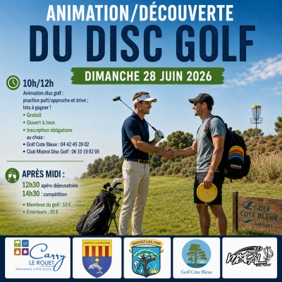 28/06/2026 - JOURNÉE DÉCOUVERTE DU DISC GOLF